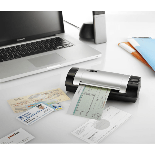 Plustek D620 Mobile Office Scanner ID & Business Card, Bank Cheque - Image 3