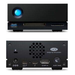 LaCie 10TB 1big Dock External Hard Drive Hub Thunderbolt 3 Ports and More