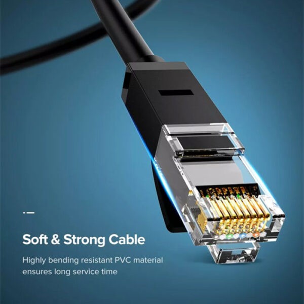 UGreen Cat 6 U/UTP Lan Cable 5m - Black - Image 2