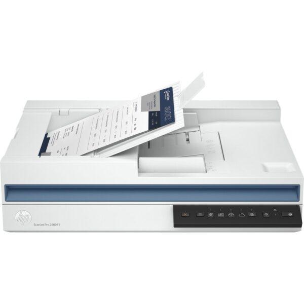 HP ScanJet Pro 2600 f1, 25ppm, Duplex Two Sided, ADF Auto Document Feeder
