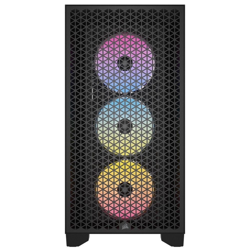 Corsair 3000D RGB AIRFLOW Mid-Tower PC Case – Black - Image 2