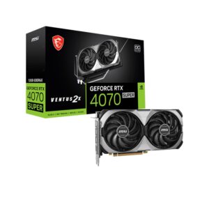 MSI 12GB GeForce RTX 4070 SUPER VENTUS 2X OC VGA Graphic Card
