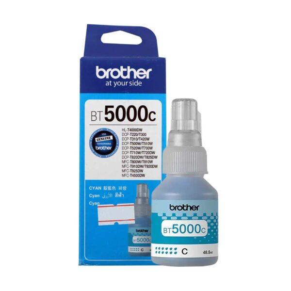 Brother BT5000C Cyan Ink Bottle – 48.8 ML