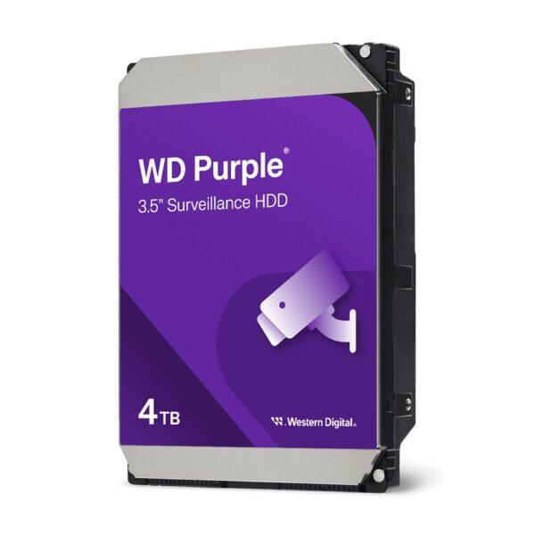 WD 4TB Purple Surveillance SATA 3.5-inch HDD, 175MB/s
