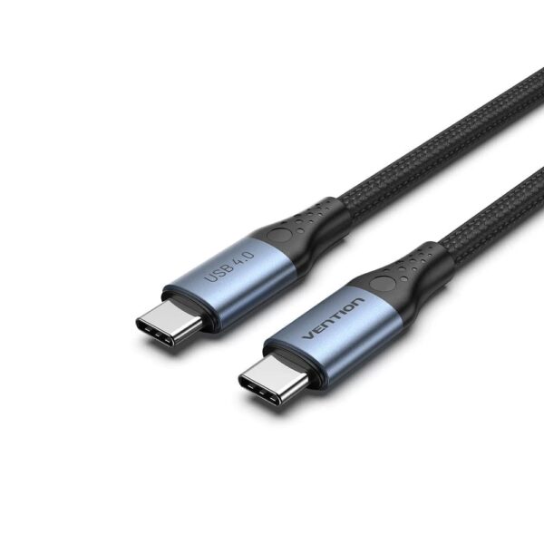 Vention TAVHF USB-C 4.0 Cable Male to Male 8K@60Hz, PD 240W, 40Gbps, 1m,