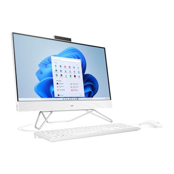 HP 24-CB1006NE All-In-One PC Intel Core i5-1235U, 8GB RAM, 256GB SSD + 1TB HDD, GeForce MX450 2GB Graphics, 23.8" FHD (1920 x 1080) Touch Display, Windows 11 Home - White - Image 3