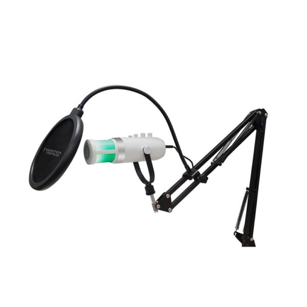 Twisted Minds W108 RGB USB Microphone – White