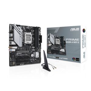 ASUS PRIME B650M-A WIFI II AMD mATX Motherboard, DDR5