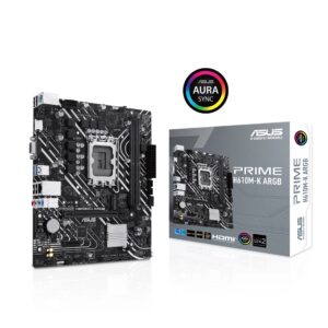 ASUS PRIME H610M-K ARGB micro-ATX Motherboard