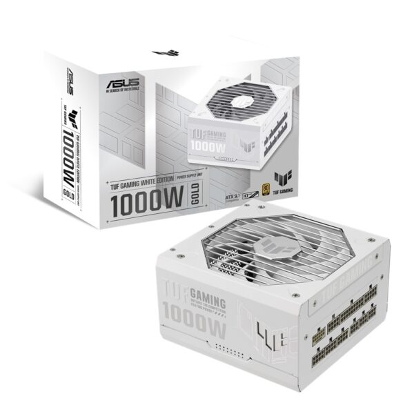 ASUS TUF Gaming 1000W Gold White Edition PSU Power Supply