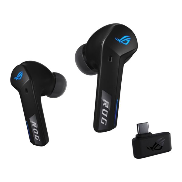 ASUS ROG Cetra True Wireless SpeedNova – Black Gaming Earphones Earbuds Headphones Adaptive ANC Dual mode - Image 3