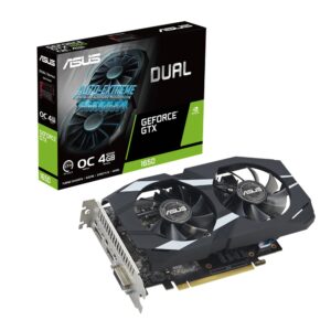ASUS 4GB Dual GeForce GTX 1650 OC Edition GDDR6 EVO VGA Graphic Card