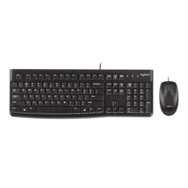 Logitech MK120 Wired Keyboard and Mouse Combo Set