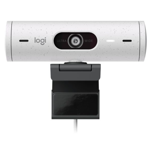 Logitech BRIO 500 USB-C FHD Webcam, Off-White