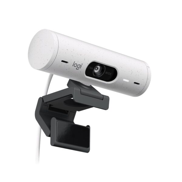 Logitech BRIO 500 USB-C FHD Webcam, Off-White - Image 2
