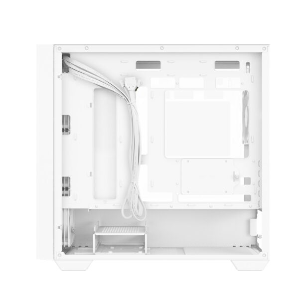 ASUS A21 PLUS microATX PC Case, 4-Fans, White - Image 4