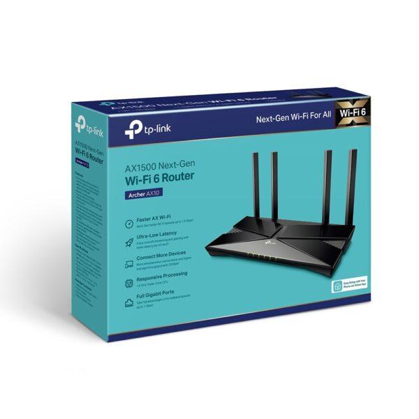 TP-Link AX10 AX1500 WiFi 6 Gigabit Router