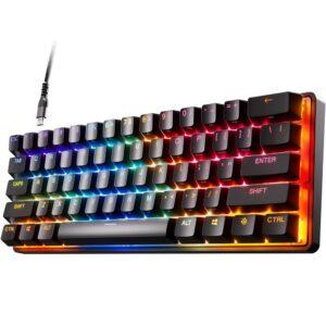 SteelSeries Apex 9 Mini Gaming Keyboard, Linear OptiPoint Optical Switches