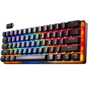 SteelSeries Apex Pro Mini Wireless Gaming Keyboard, HyperMagnetic Switches