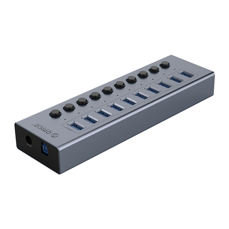 Orico BT2U3 10-Port USB3.0 Hub with Individual Switches Powered