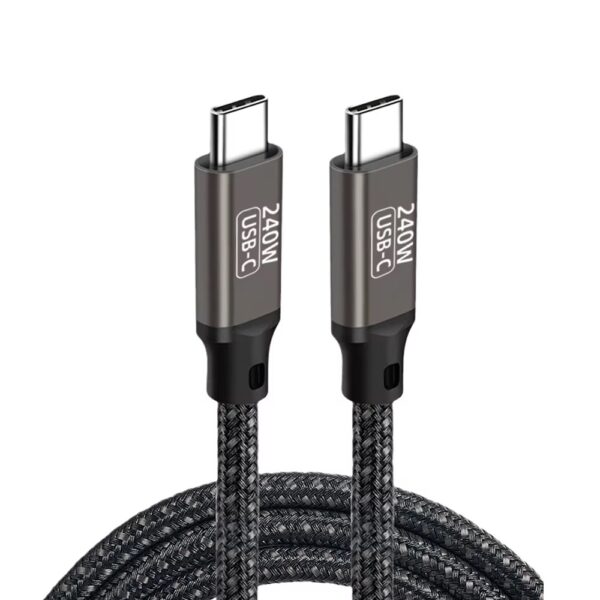 QGeeM USB-C 3.1 240W Fast Charging Cable Male/Male, 3m