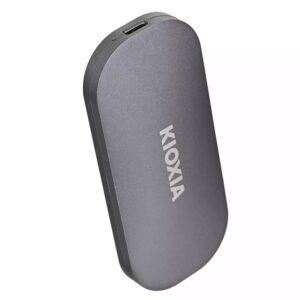 Kioxia 1TB EXCERIA PLUS Portable SSD USB-C 3.2 Gen2 – Grey, 1050MB/s