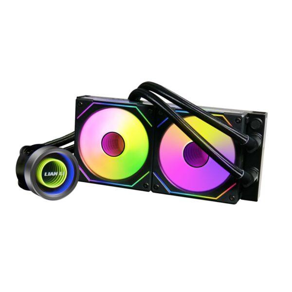 Lian Li Galahad II Trinity SL-INF 240mm All-in-One CPU Liquid Cooler – Black - Image 2