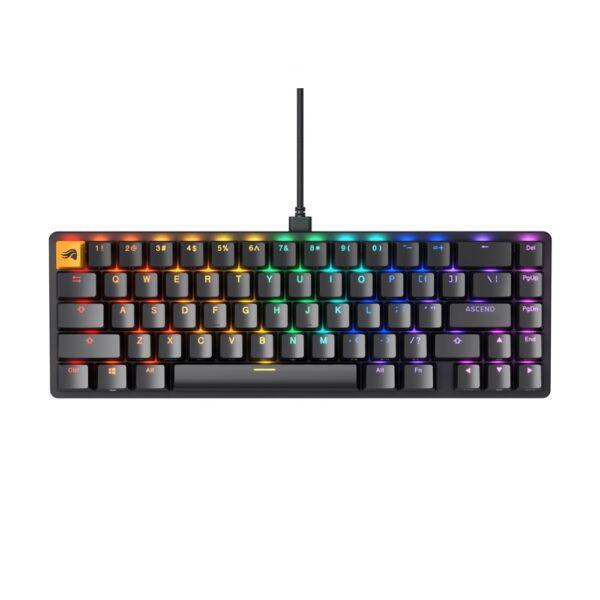 Glorious GMMK2 Compact 65% Modular Mechanical Gaming Keyboard – Black