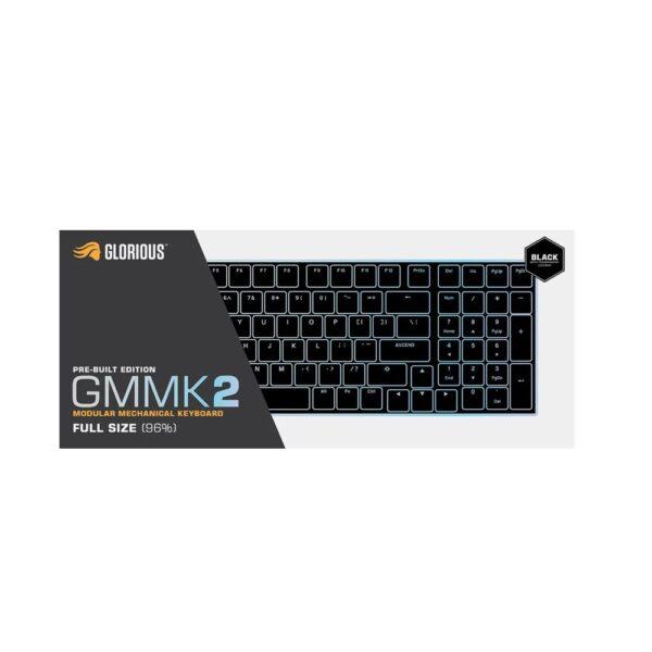 Glorious GMMK2 Full-Size 96% (Arabic Layout) – Black Modular Mechanical Gaming Keyboard - Image 2