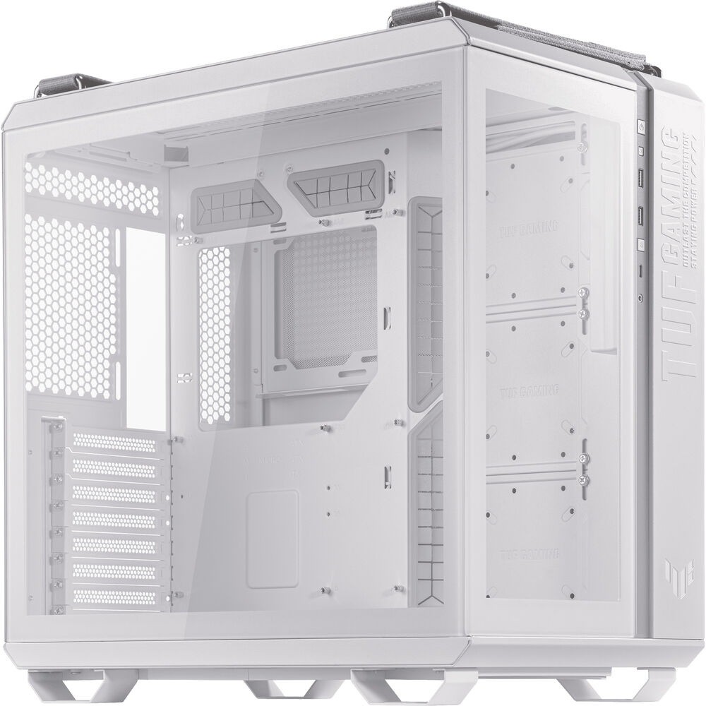 ASUS TUF GT502 PLUS ATX Mid Tower Gaming PC Case 4-fans – White - Image 5