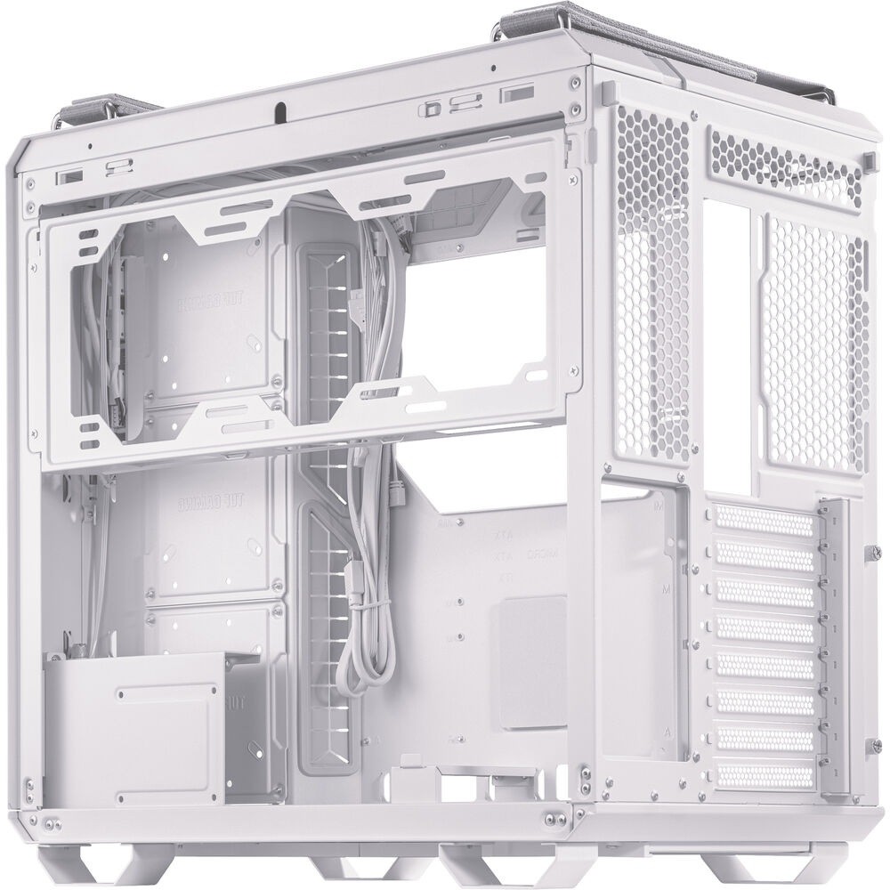 ASUS TUF GT502 PLUS ATX Mid Tower Gaming PC Case 4-fans – White - Image 6
