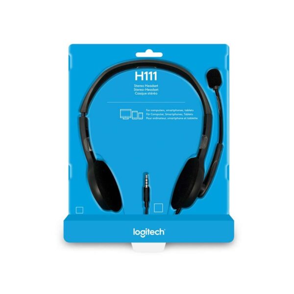 Logitech H111 Stereo Headset, 3.5mm jack