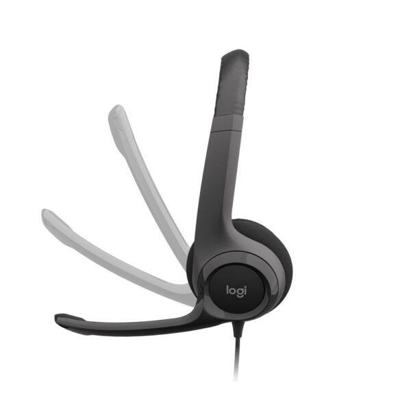 Logitech H390 USB Headset in-line controls, Noise Cancelling Mic - Image 2
