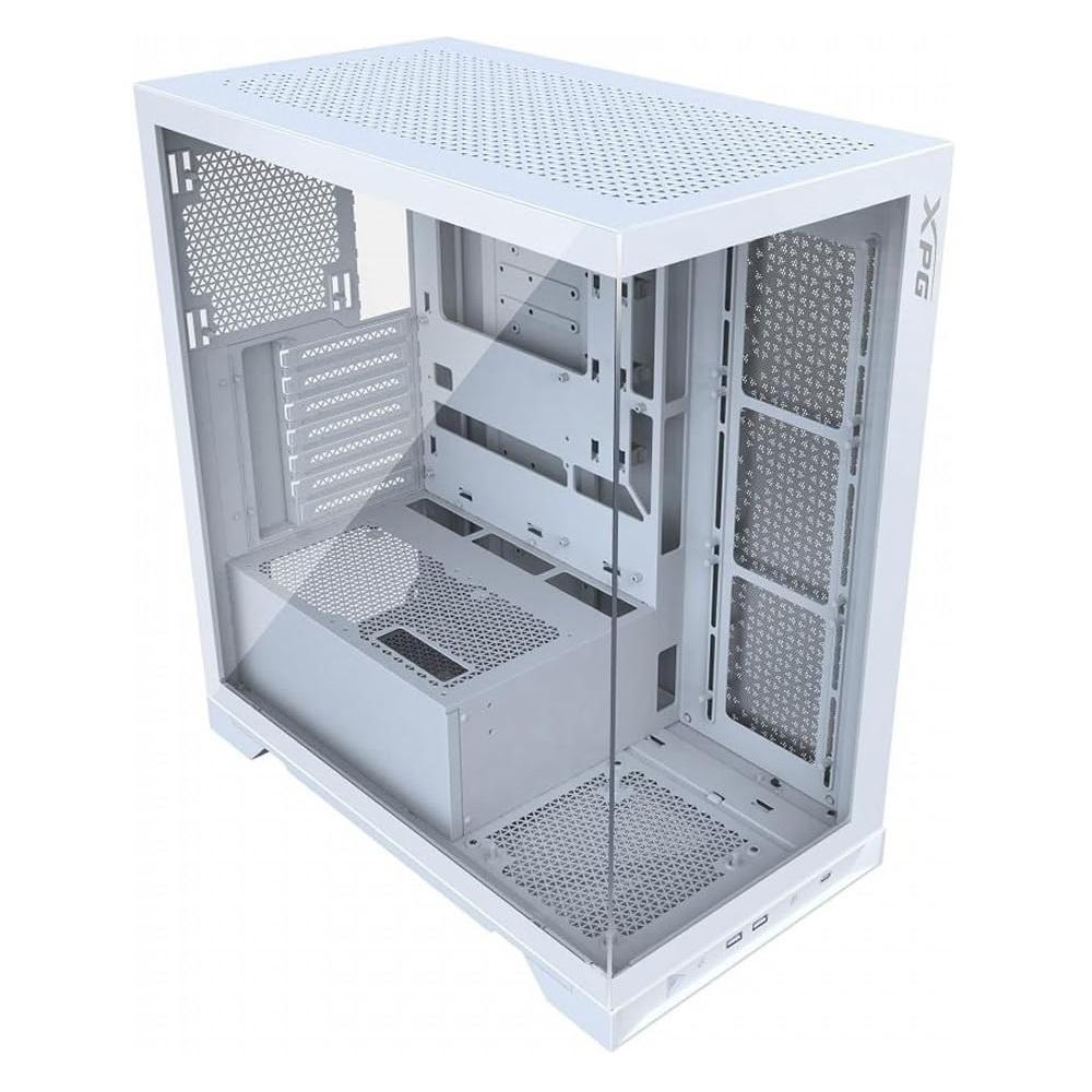 XPG INVADER X Mid-Tower Case (White) 5-Fans - Image 2