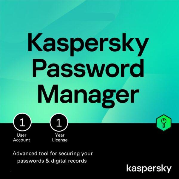 Kaspersky Password Manager 1 User – 1 Year, Arabic/English