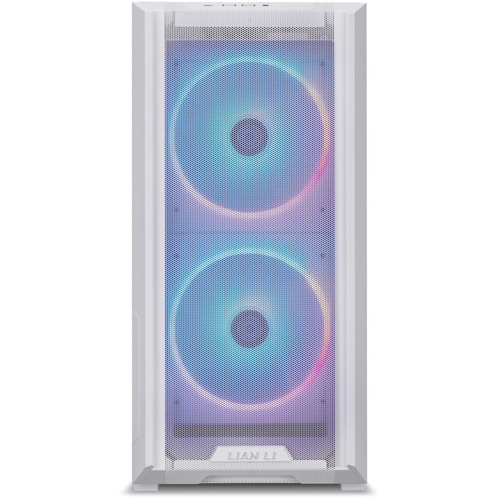 LIAN LI LANCOOL 216 RGB Mid Tower PC Case (White), 3-Fans - Image 2