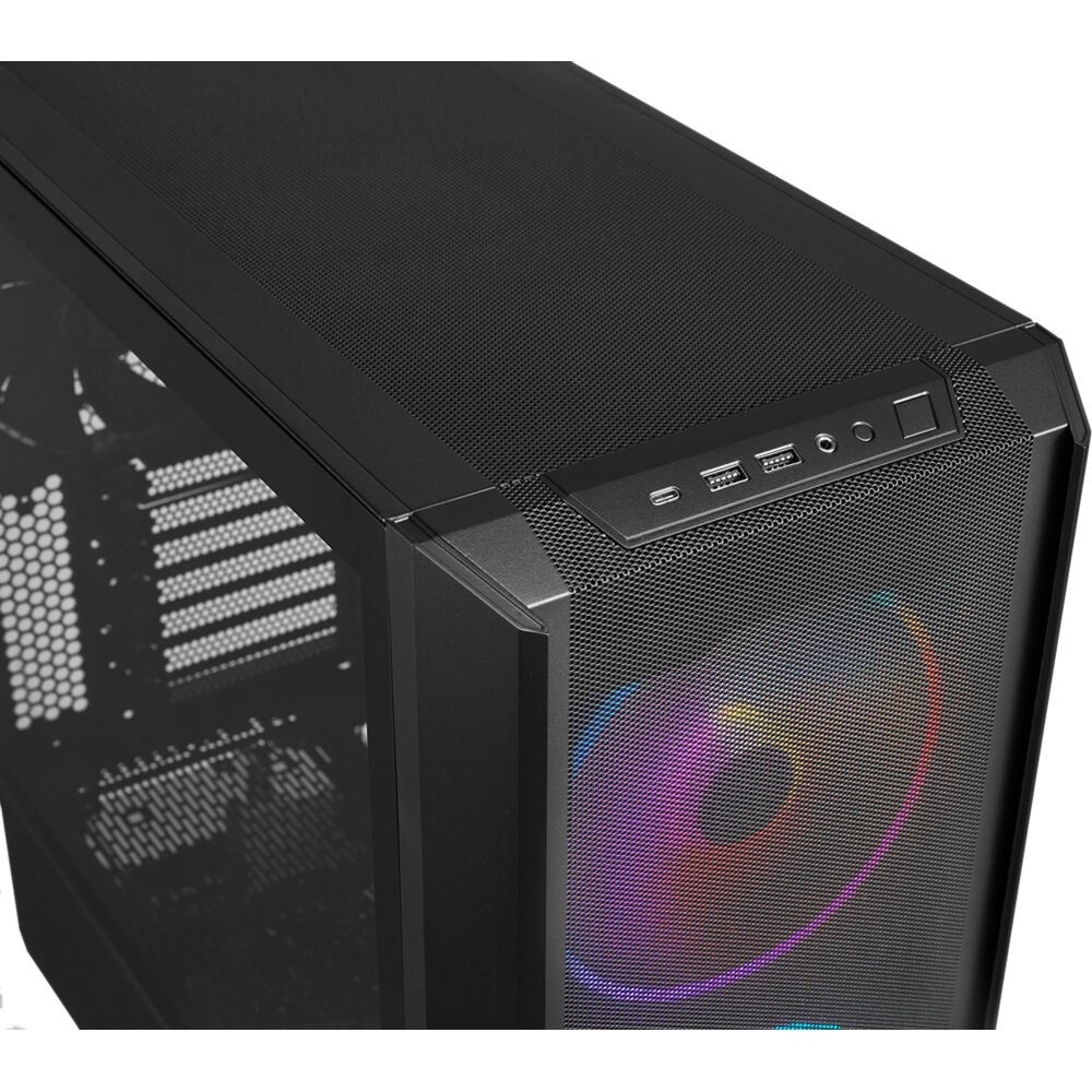 LIAN LI LANCOOL 216 RGB Mid Tower PC Case (Black), 3-Fans - Image 3