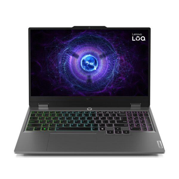 Lenovo LOQ 15IRX9 Gaming Laptop, i7-13650HX, 8GB RTX4060, 24GB RAM, 512GB NVMe, 144Hz FHD 15.6″, DOS, Grey