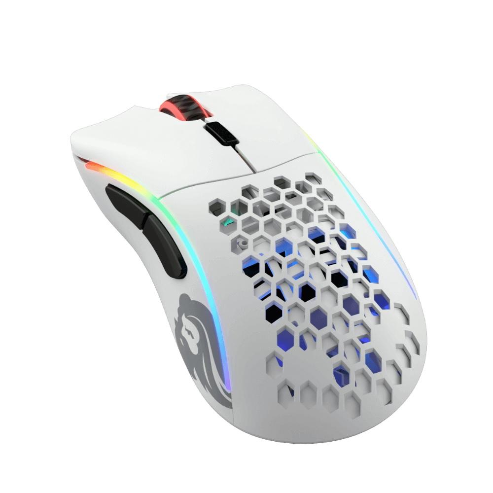 Glorious Model D Minus Wireless Gaming Mouse 67g – Matte White