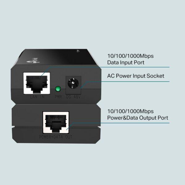 TP-Link POE150S PoE Injector Gigabit - Image 3