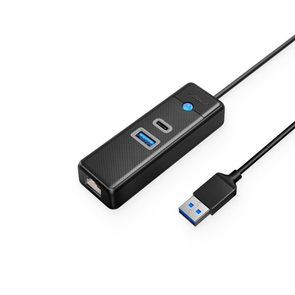 Orico PWCUR USB 3.0 Hub with Type-C RJ45 Gigabit Network Adapter