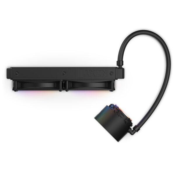 NZXT Kraken Elite 240 RGB – Black 240mm AIO Liquid Cooler with LCD Display and RGB Fans - Image 2