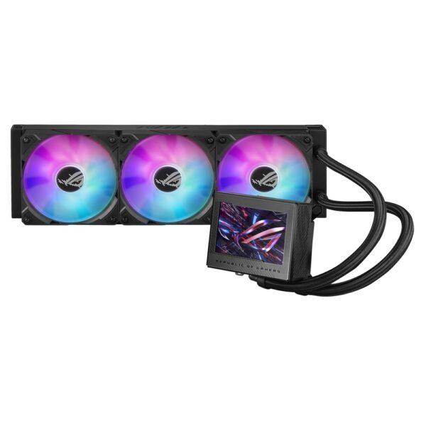 ASUS ROG RYUJIN III 360 ARGB All-in-One liquid CPU Cooler – 3.5″ Display
