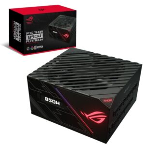 ASUS 850W ROG Thor PSU Fully Modular Power Supply Platinum, OLED Display