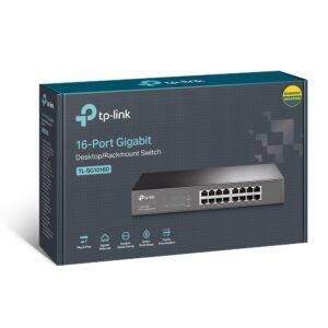 TP-Link SG1016D 16-Port Gigabit Desktop/Rackmount Switch