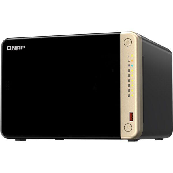 QNAP TS-664 6 Bay NAS Enclosure for Cloud Storage, Dual 2.5GbE, HDMI 2.1 - Image 2