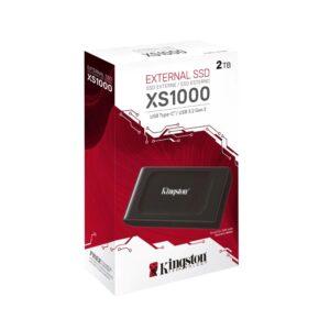 Kingston 2TB XS1000 Portable SSD USB-C, 1050MB/s