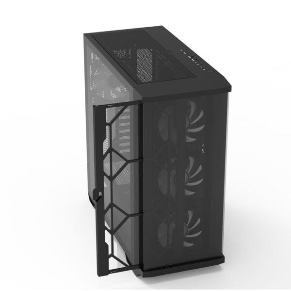Zalman Z10 DUO ATX Mid-Tower Premium Gaming PC Case – 4 Fans - Image 3