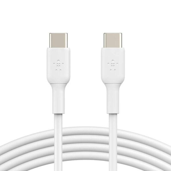 Belkin Boost Charge USB-C To USB-C Cable 2M - White - Image 3