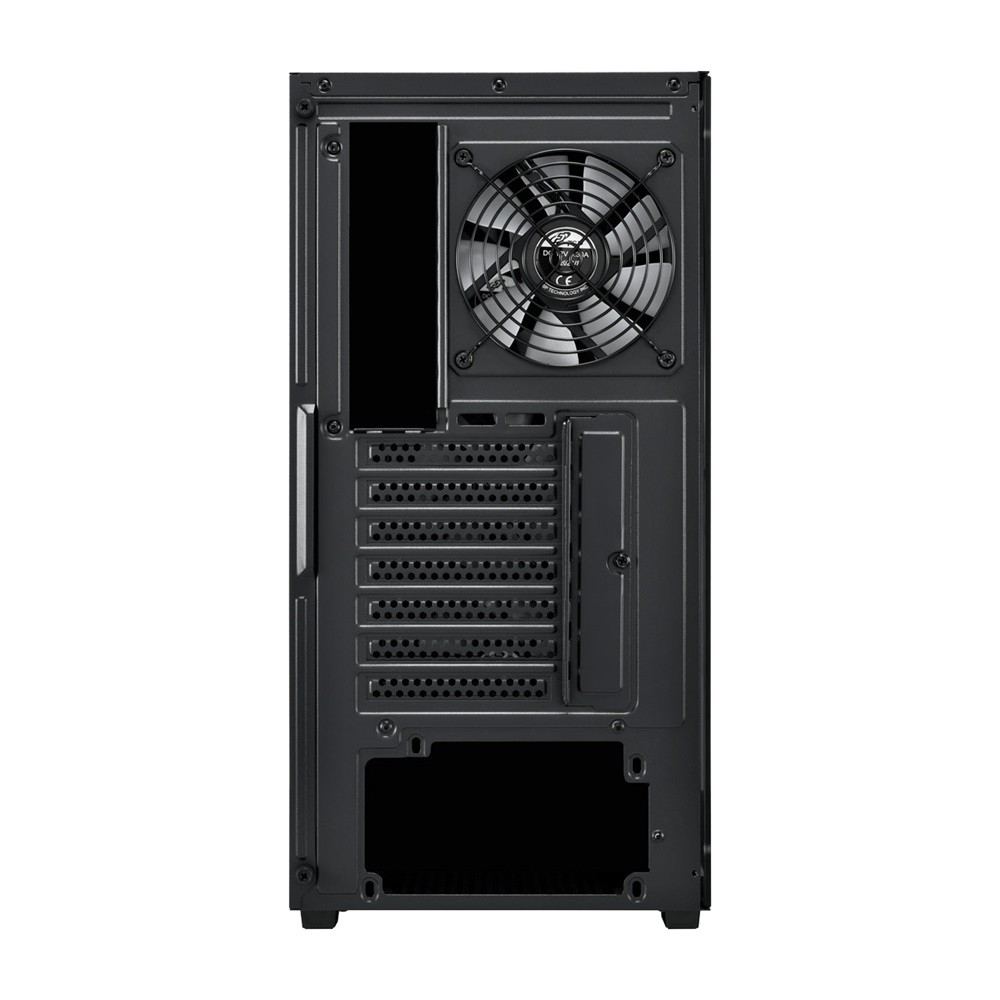 FSP CMT218 Mid Tower PC Case – Black (4-Fans) - Image 3
